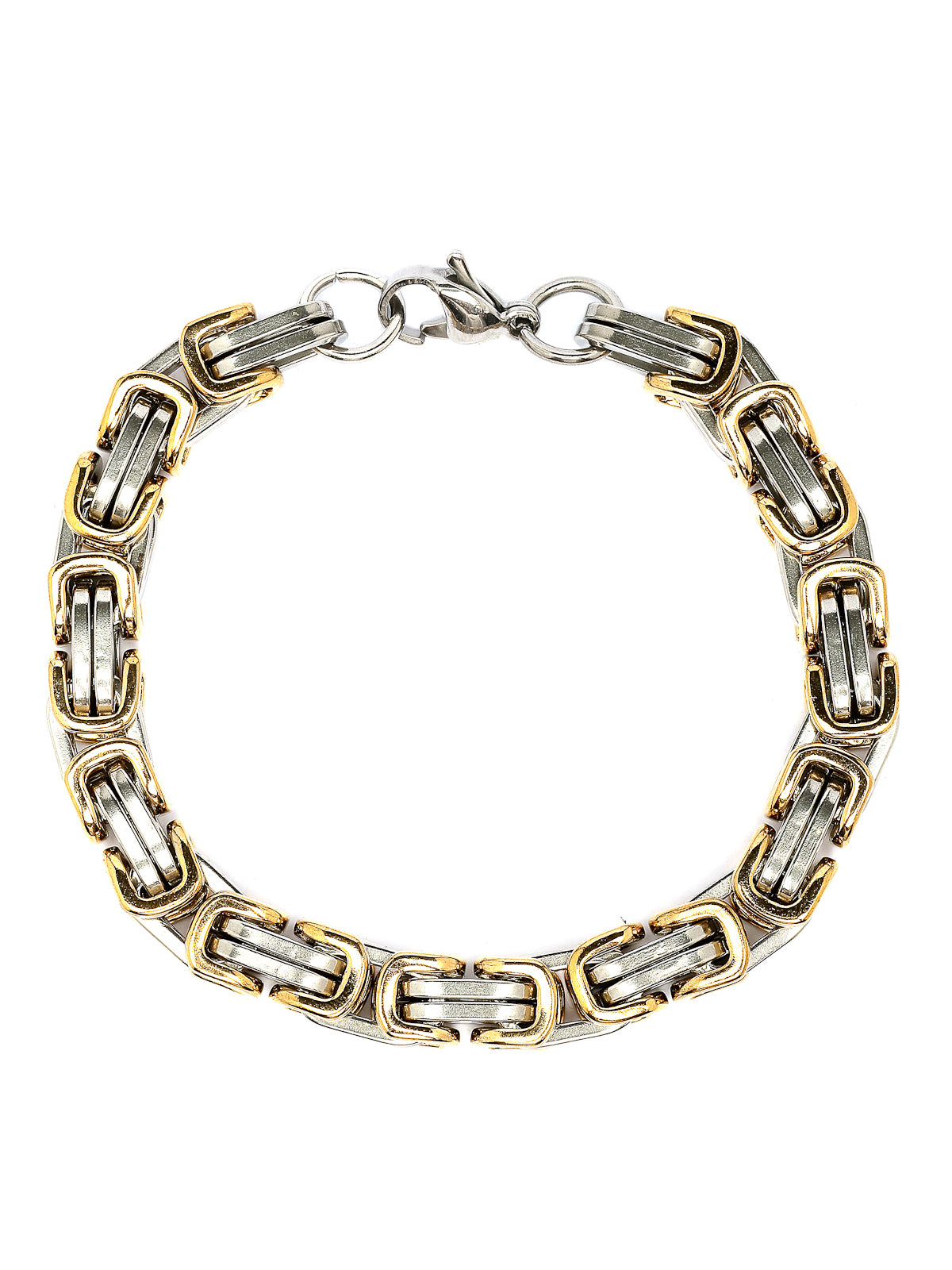 Scintillare By Sukkhi Eye Catchy Fashionable Stainless Steel Chain Bracelet Jewellery for Men & Boys|Gift for Birthday Anniversary Valentines Day|BC107124