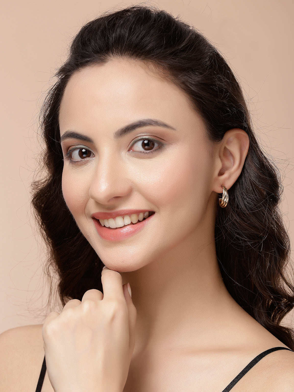 Scintillare By Sukkhi Fashion Forward Latest Stylish Gold Plated Trendy Style Hoop Combo Earrings for Women & Girls|Pair of 6|CBE107201