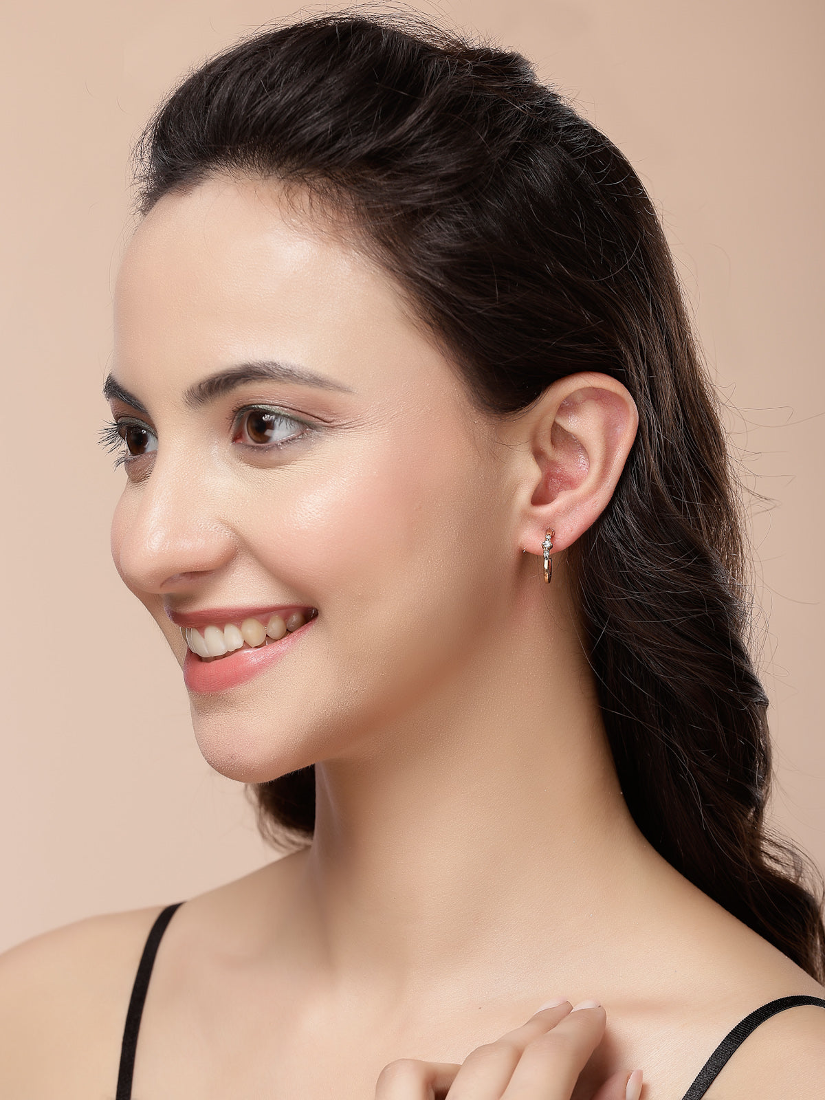 Scintillare By Sukkhi Fashion Forward Gold Plated Crystal Stones Earring for Women & Girls|Latest Stylish Studs & Hoop Combo Earrings Pair of 25|CBE107497