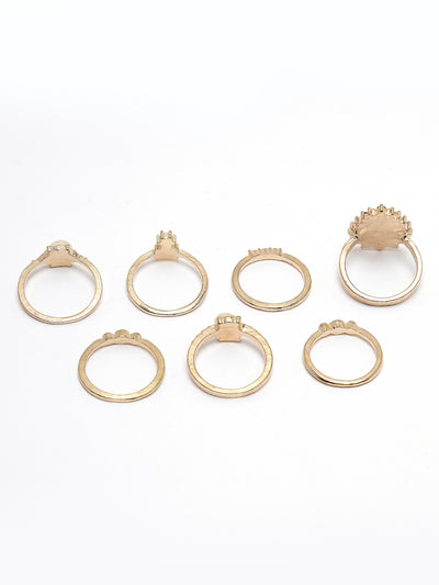 Scintillare by Sukkhi Elegant Rhodium Plated American diamond solitaire Heart Shaped Silver Adjustable Couple Promise Stylish Finger Ring for Men & Women|Rings for Girls|Valentines Day Gift|CR106602