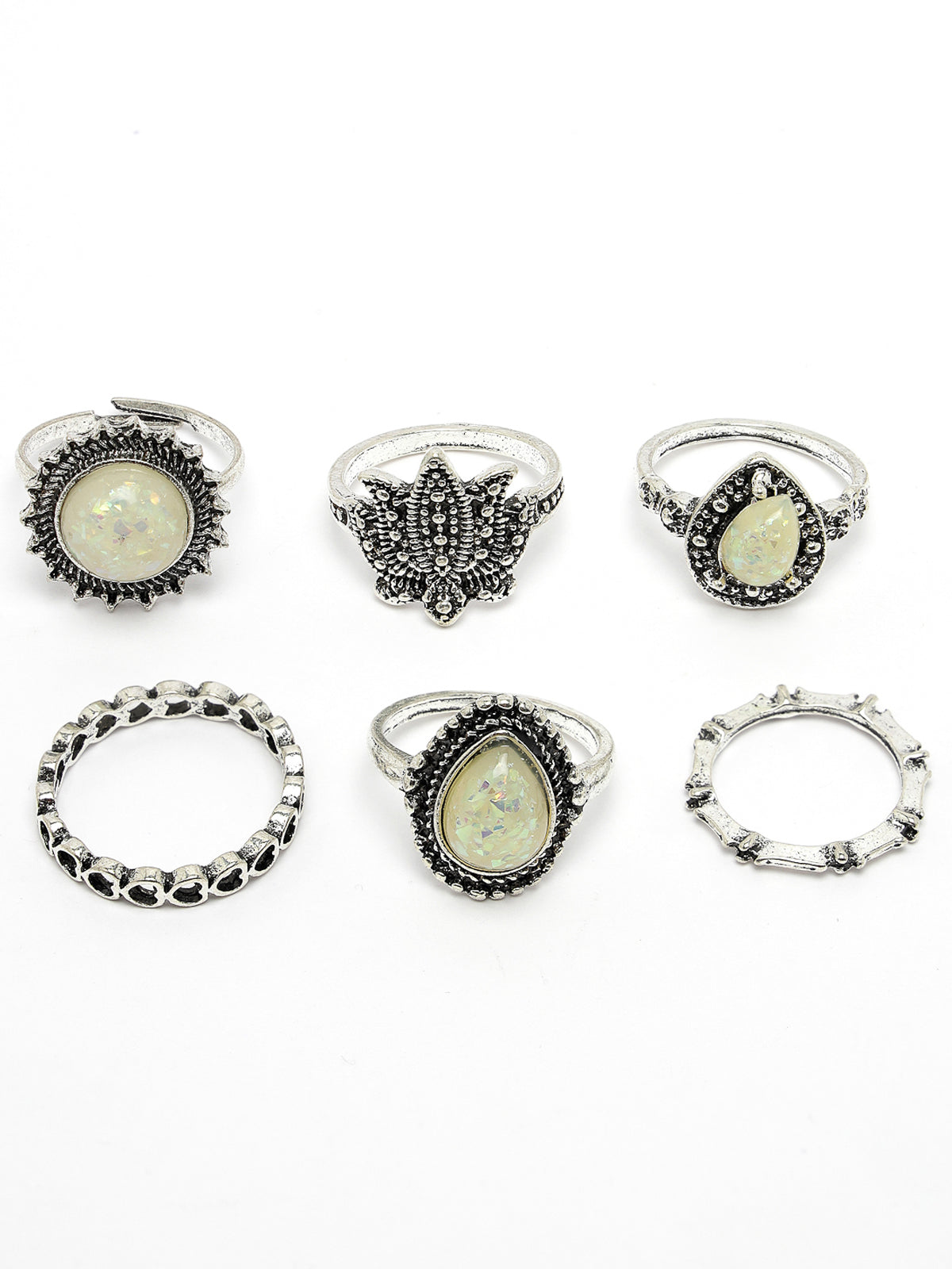 Scintillare by Sukkhi Most Latest Fashionable American diamond with Mix Plated Solitaire Couple Promise Stylish Finger Ring for Men & Women |Rings for Girls|Valentines Day Gifts Collection|CR106604