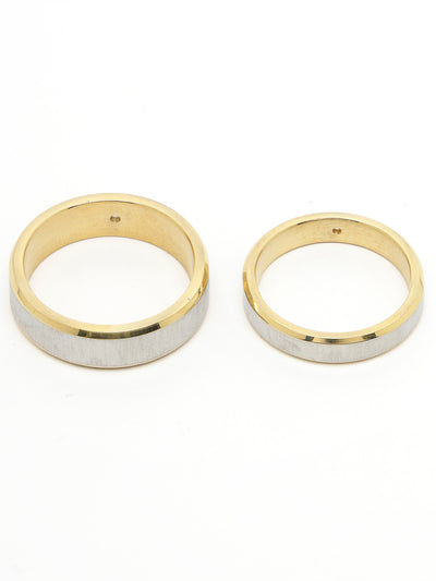 Scintillare by Sukkhi Charming Rhodium Plated Silver American diamond solitaire Couple Promise Stylish Finger Ring for Men & Women |Rings for Girls|Valentines Day Gifts Collection|CR106606