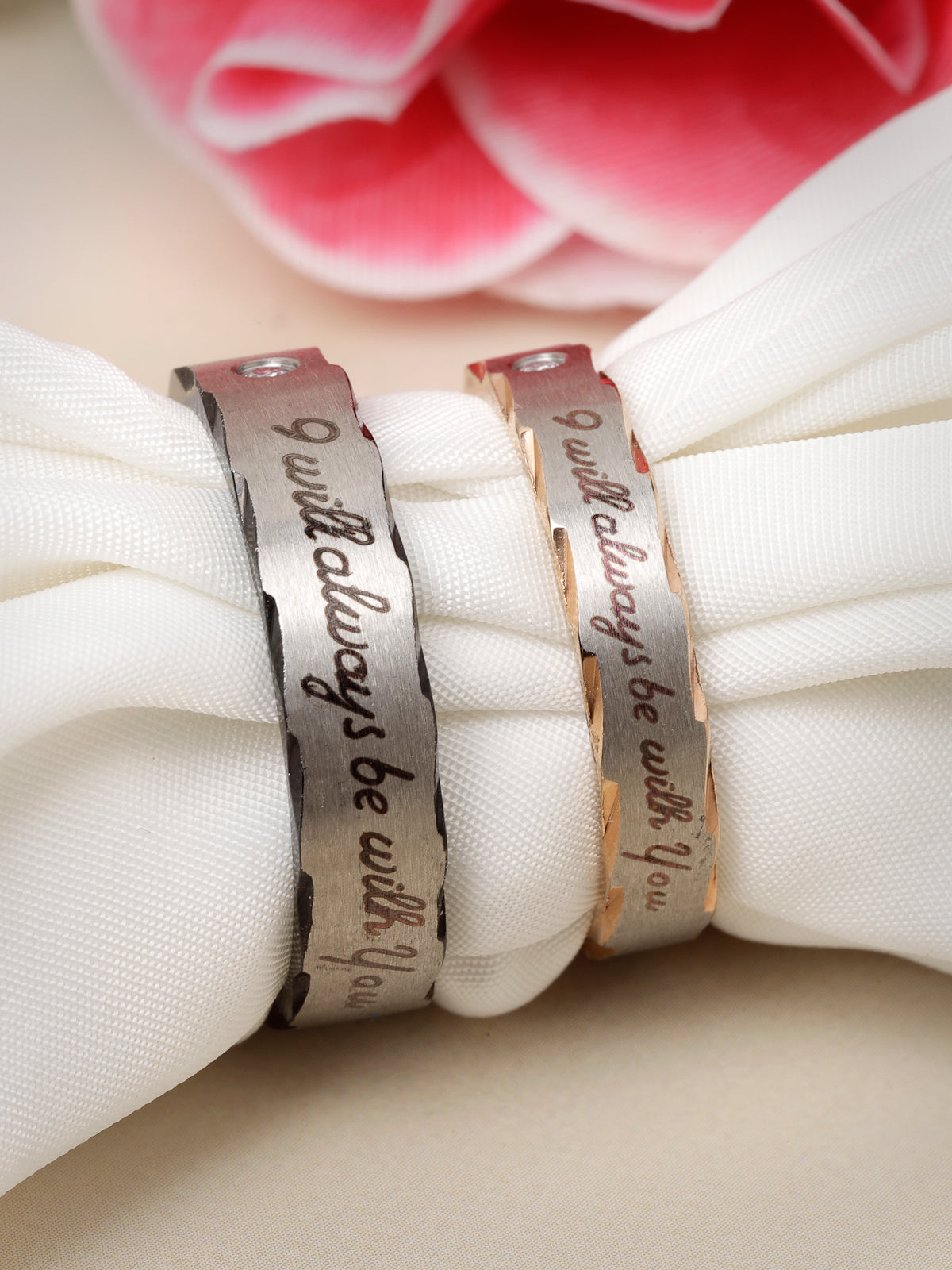 Scintillare by Sukkhi Most Latest Fashionable American diamond with Mix Plated Solitaire Couple Promise Stylish Finger Ring for Men & Women |Rings for Girls|Valentines Day Gifts Collection|CR106604