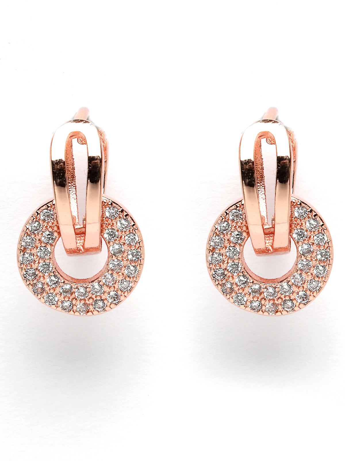 Scintillare by Sukkhi Attractive Gold Plated Grey & Crystals Stones Contemporary Dangler Earring for Women & Girls Stylish Fashion|Birthday Gift for Girls & Women Anniversary Gift for Wife|E106543