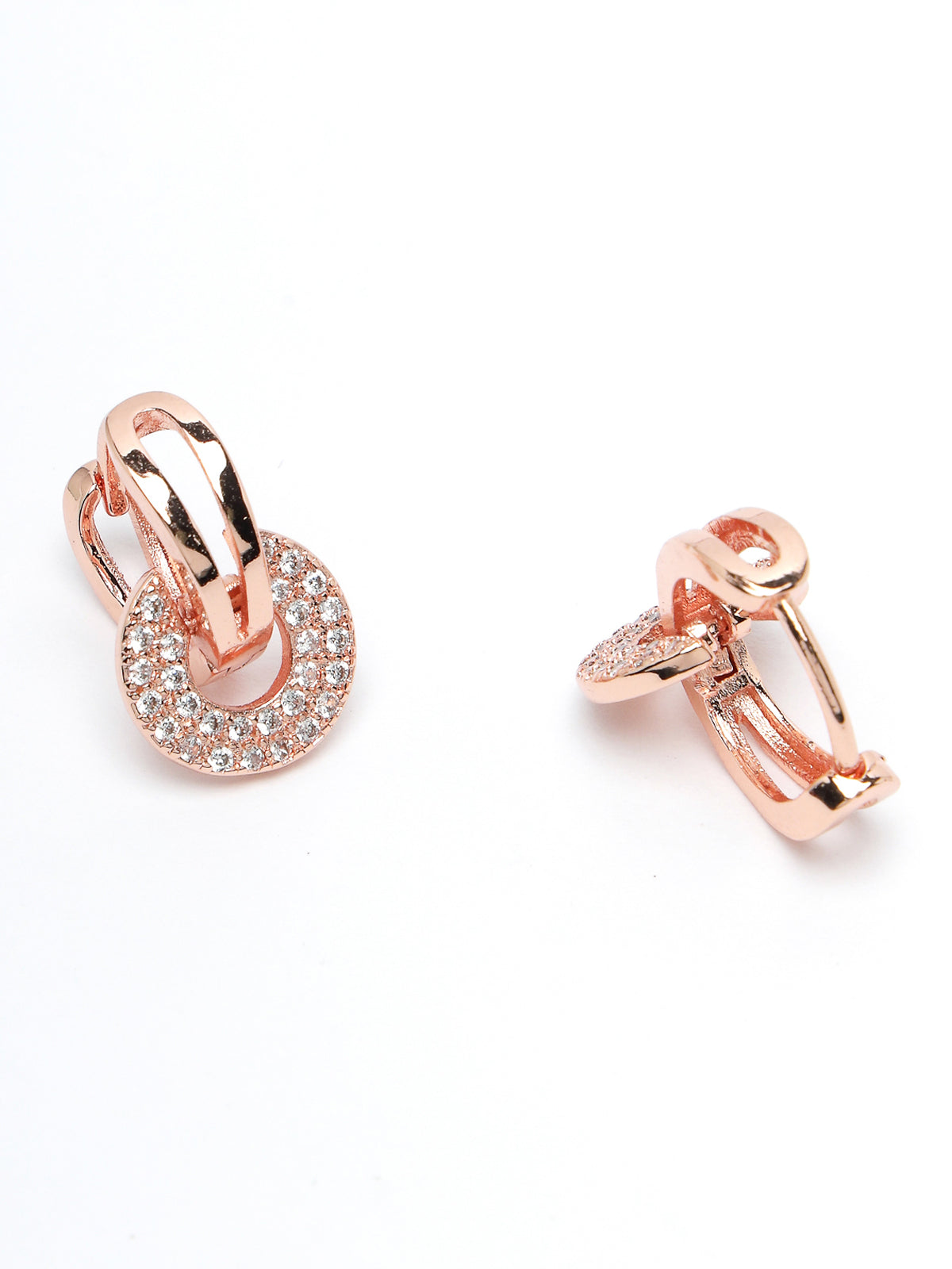 Scintillare by Sukkhi Decorative Stylish Gold Plated Crystals Stones Studded Hoop Earring for Women & Girls Stylish Fashion|Birthday Gift for Girls & Women Anniversary Gift for Wife|E106544