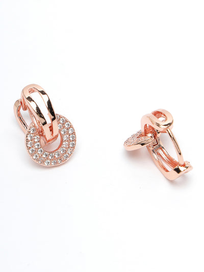 Scintillare by Sukkhi Decorative Stylish Gold Plated Crystals Stones Studded Hoop Earring for Women & Girls Stylish Fashion|Birthday Gift for Girls & Women Anniversary Gift for Wife|E106544