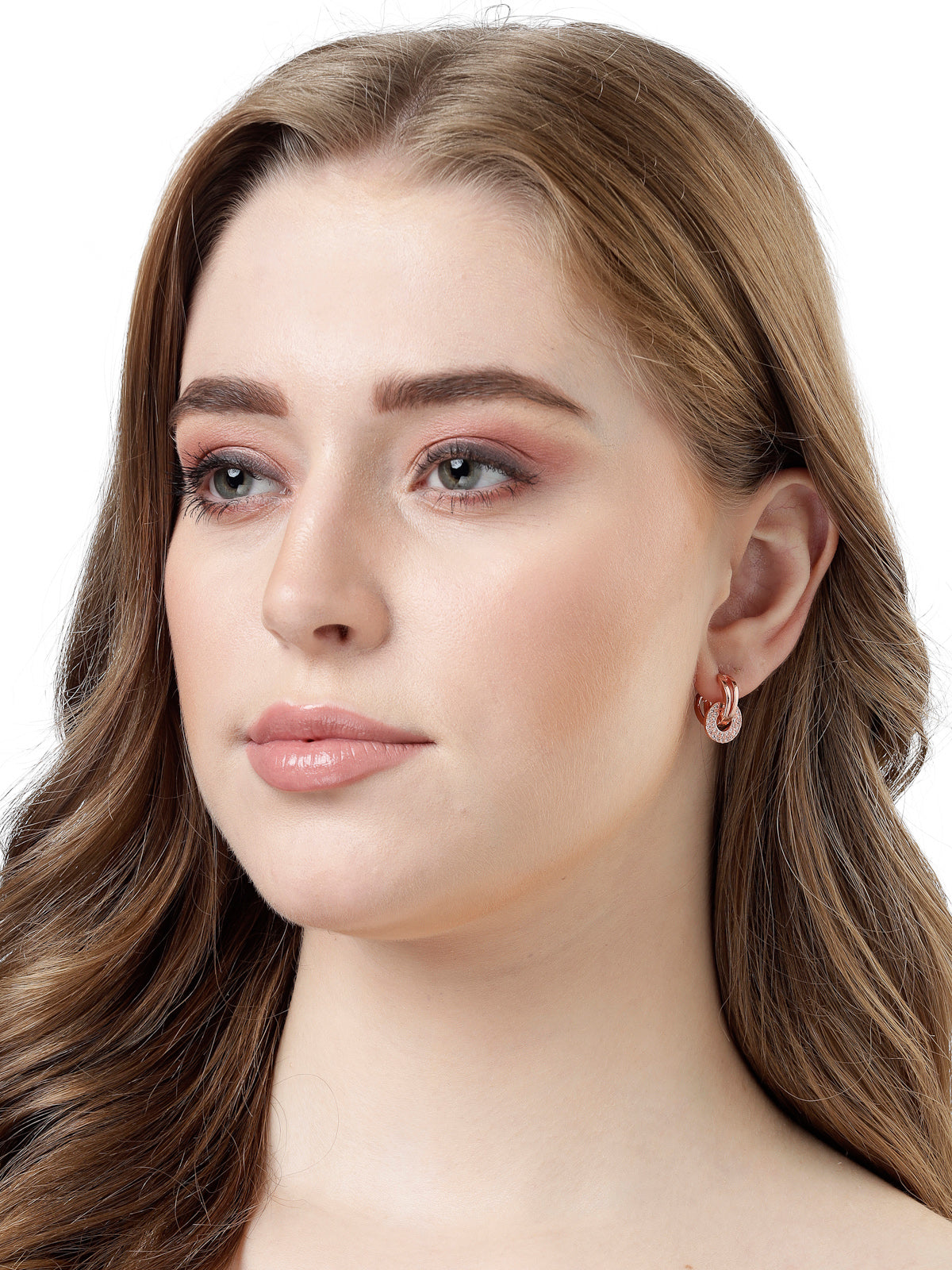 Scintillare by Sukkhi Classic Floral Style Gold Plated with Crystals Stones Studded Studs Earring for Women & Girls Stylish Fashion|Birthday Gift for Girls & Women Anniversary Gift for Wife|E106545