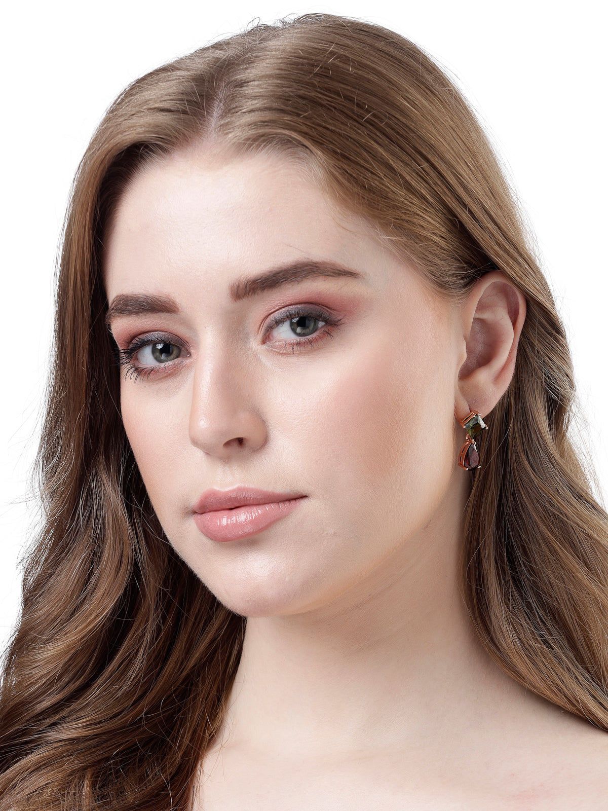 Scintillare by Sukkhi Attractive American Diamonds With Gold Plated Dangler Earring for Women & Girls Stylish Fashion|Birthday Gift for Girls & Women Anniversary Gift for Wife|E106671