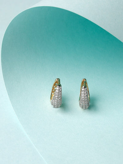 Scintillare by Sukkhi Attractive American Diamonds With Gold Plated Dangler Earring for Women & Girls Stylish Fashion|Birthday Gift for Girls & Women Anniversary Gift for Wife|E106671