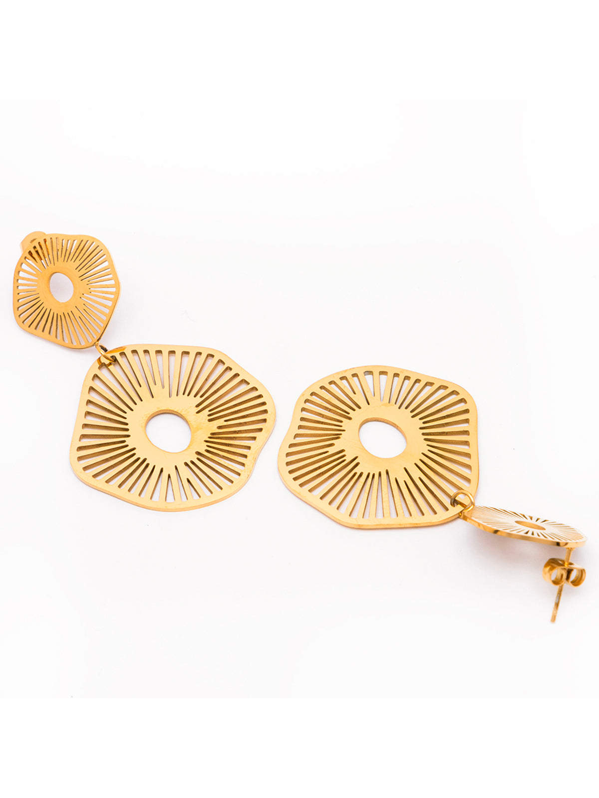 Scintillare By Sukkhi Incredible 18kGold Plated with Stainless Steel Dangler Earring Jewellery for Women & Girls|Anti Tarnish Jewellery |Gifts for Wife Girlfriend Mother Sister|E107003