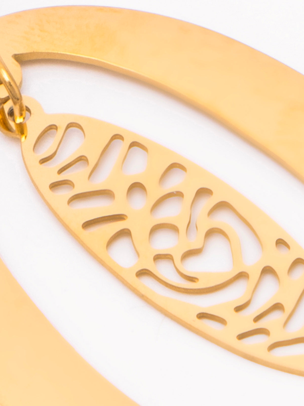 Scintillare By Sukkhi Most Beautiful 18kGold Plated with Stainless Steel Oval Dangler Earring Jewellery for Women & Girls|Anti Tarnish Jewellery|Gifts for Wife Girlfriend Mother Sister|E107004