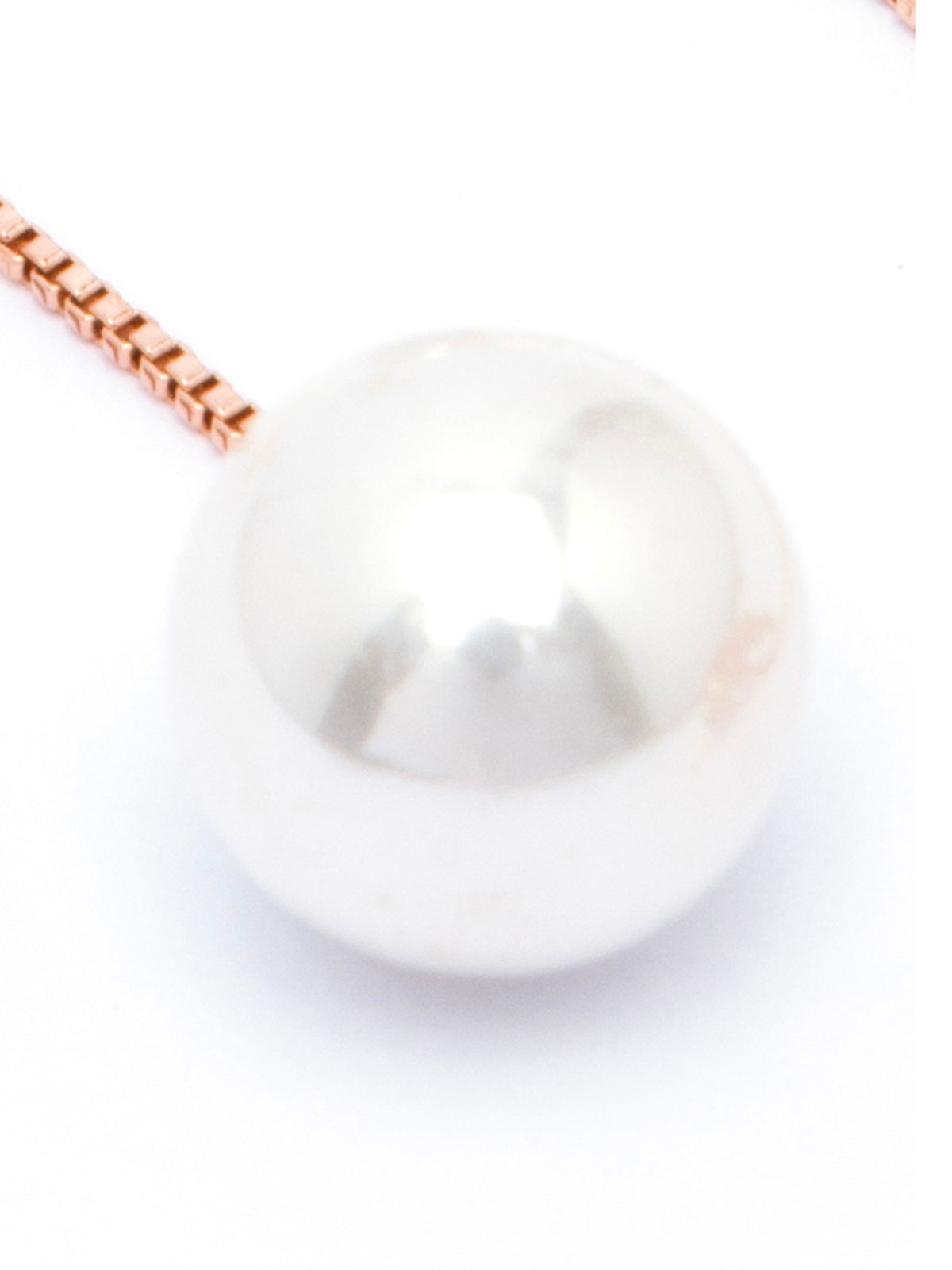 Scintillare By Sukkhi Stylish RoseGold Plated with Stainless Steel Pearls Long Dangler Earring Jewellery for Women & Girls|Anti Tarnish Jewellery|Gifts for Wife Girlfriend Mother Sister|E107071