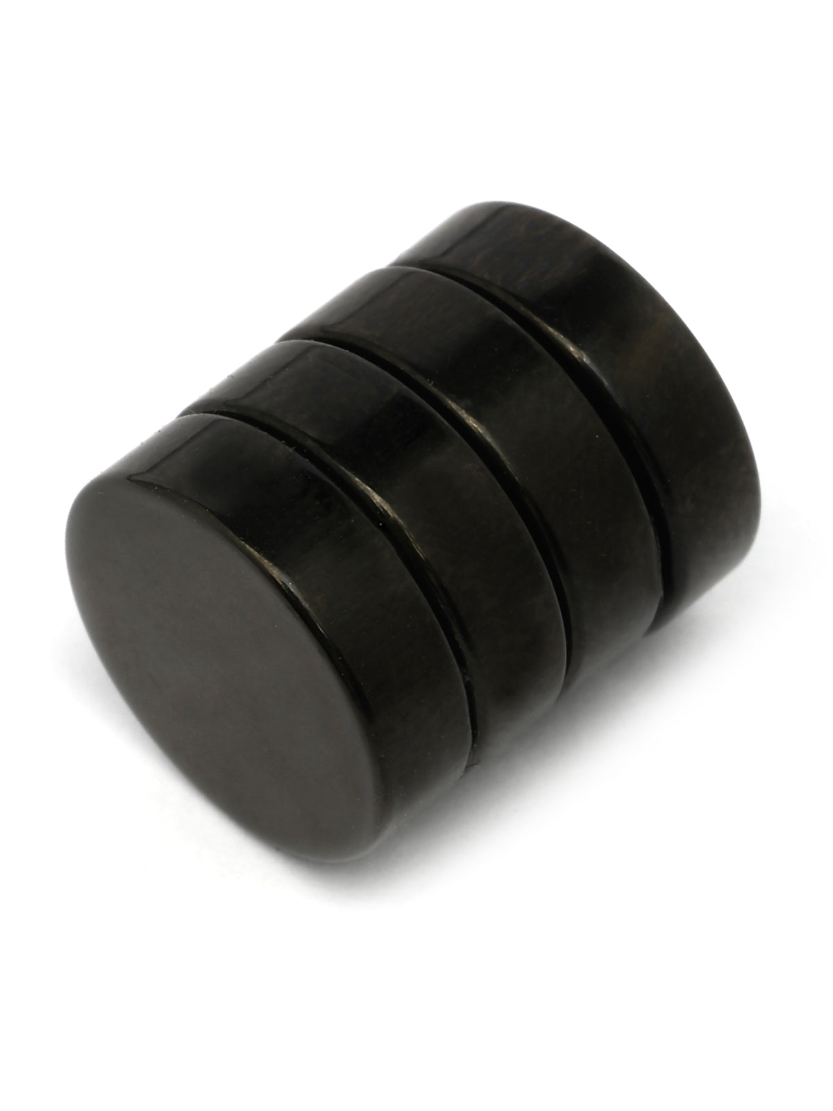 Scintillare By Sukkhi Latest Stylish Magnetic Non Piercing Stainless Steel Dark Moon Studs Earring for Men & Boys|Earring for Women|Pair of 1|E107235