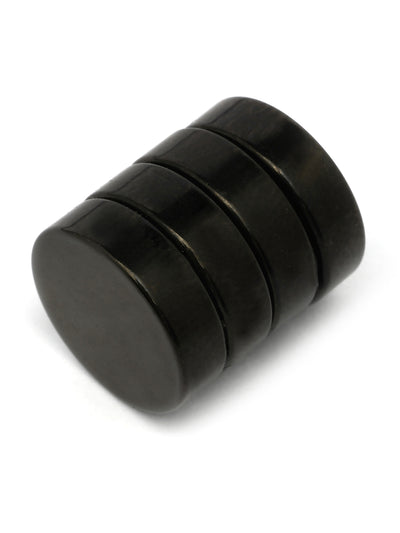 Scintillare By Sukkhi Latest Stylish Magnetic Non Piercing Stainless Steel Dark Moon Studs Earring for Men & Boys|Earring for Women|Pair of 1|E107235