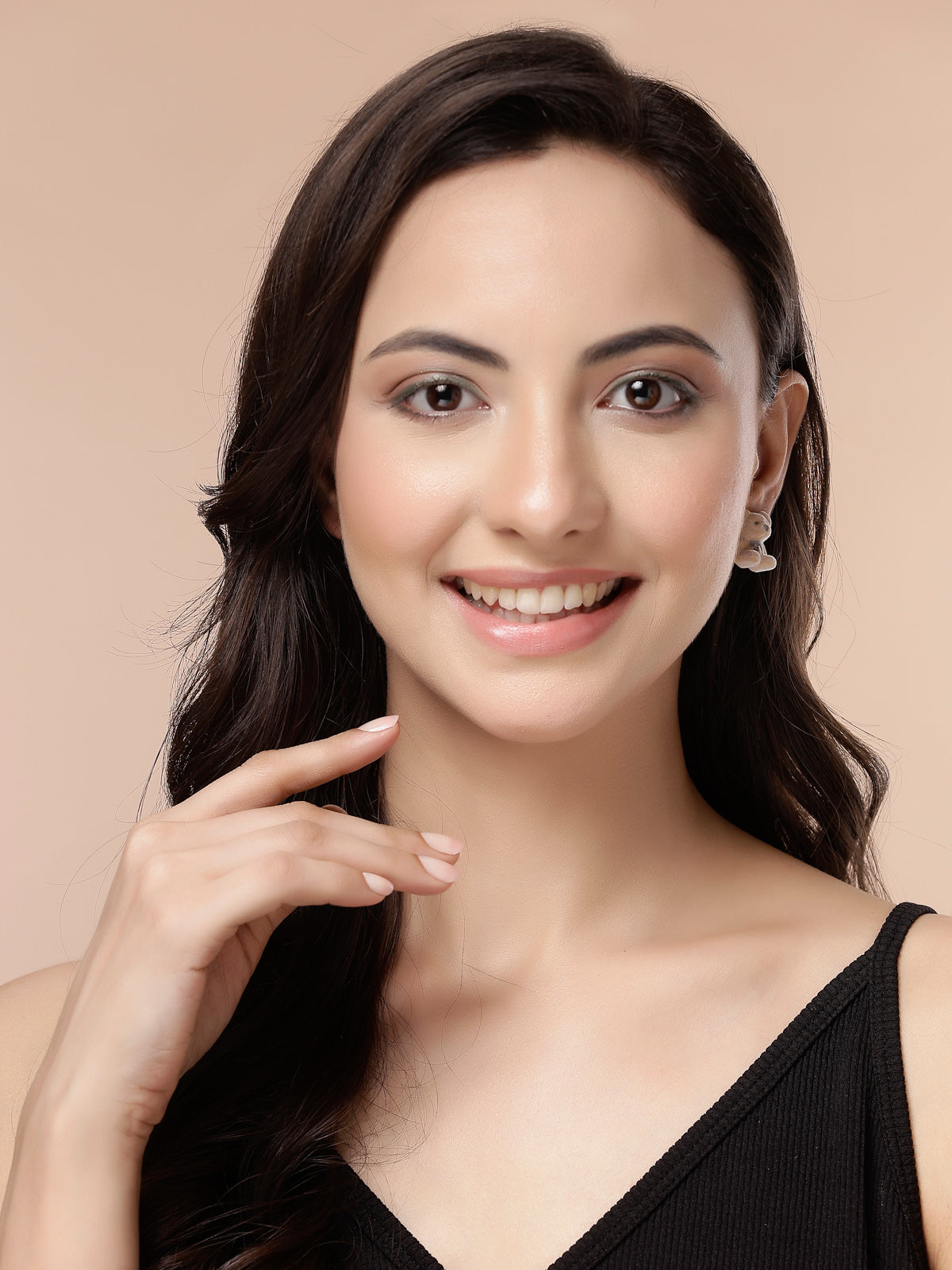 Scintillare By Sukkhi Mini Teddy Bear Stylish Light Brown Studs Earrings for Women & Girls|Birthday Gift for girls and women Anniversary Gift for Wife|Pair of 1|Jewellery Gifts for Wife Girlfriend Mother Sister|E107276