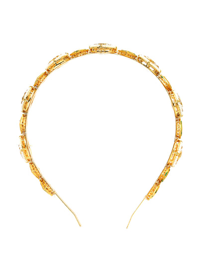 Sukkhi Traditional Style Kundan Beaded Gold Plated With Green Meenakari Work Hairband Matha Patti, Sheesh Patti, Hair Accessories for Womens & Girls | Pack of 1 |HBND106853