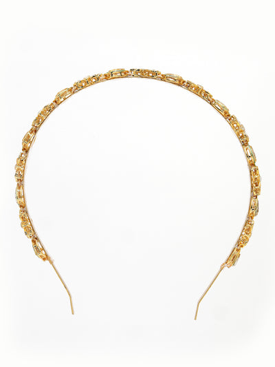 Sukkhi Attractive Floral Gold Plated Kundan Studded with Green Meenakari Work Gold Hair Band Matha Patti, Sheesh Patti, Hair Accessories Jewellery for Womens & Girls | Pack of 1 |HBND106854