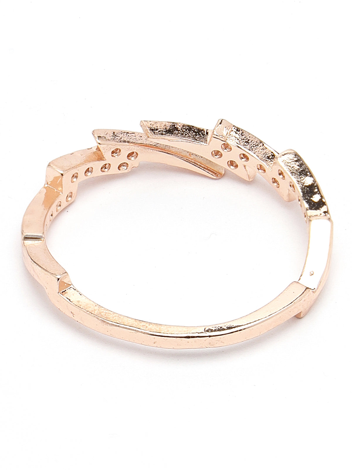 Scintillare by Sukkhi Dramatic Rhodium Plated Silver Solitaire American Diamonds Studded Finger Ring for Women & Girls | Valentine Gifts Collection|LR106715