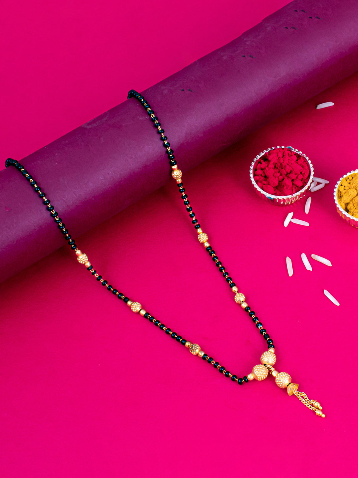 Sukkhi Fancy Gold Plated Mangalsutra for Women M101030