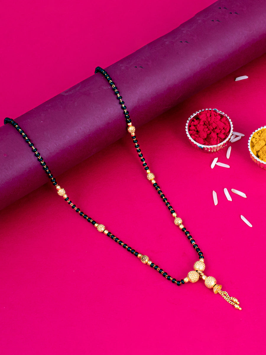 Sukkhi Fancy Gold Plated Mangalsutra for Women M101030