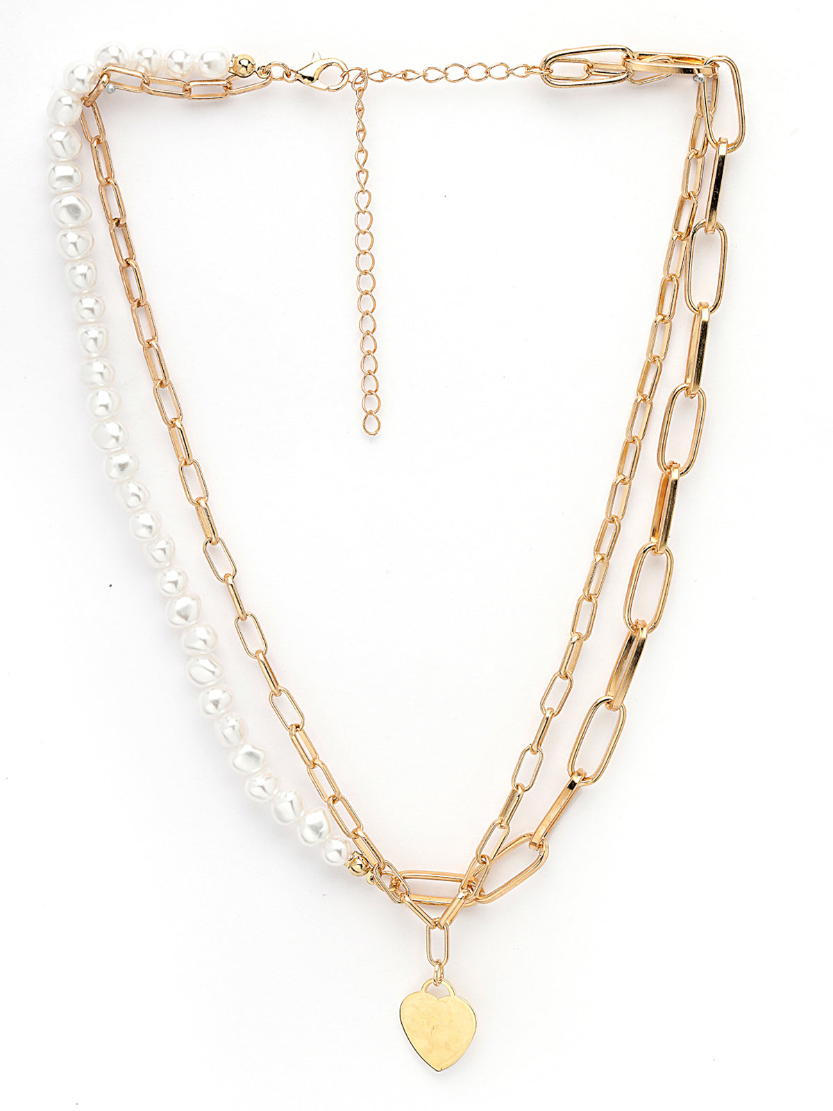 Scintillare by Sukkhi Charming Gold Plated Multicolor Beadded Evil-Eye & Heart Shaped Pendant Necklace for Women & Girls |Birthday Gift for Girls And Women Anniversary Gift for Wife|N106579