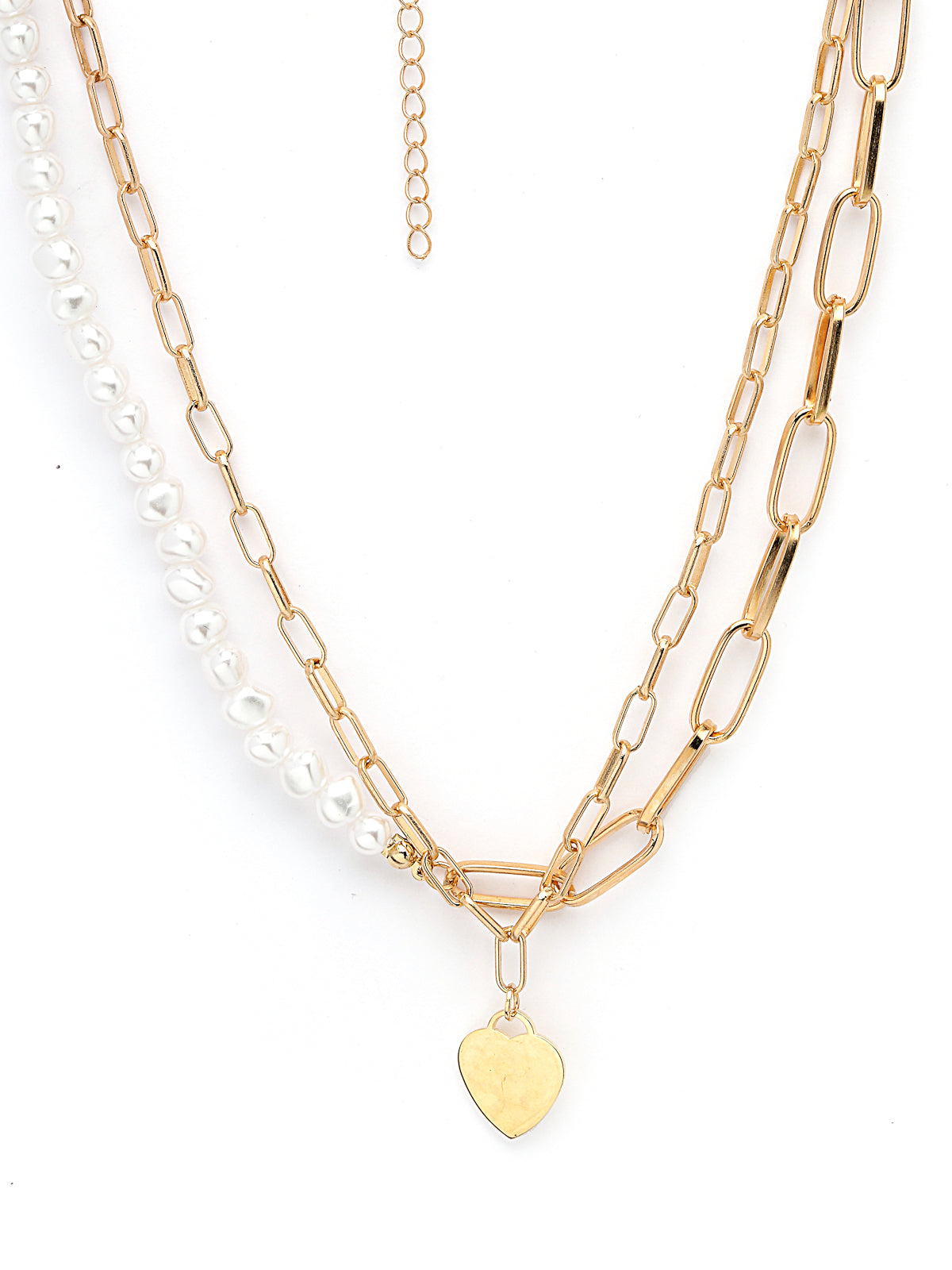 Scintillare by Sukkhi Lovely Gold Plated Metal Chain Pendant Necklace for Women & Girls |Birthday Gift for Girls And Women Anniversary Gift for Wife| Gifts Collection|N106580