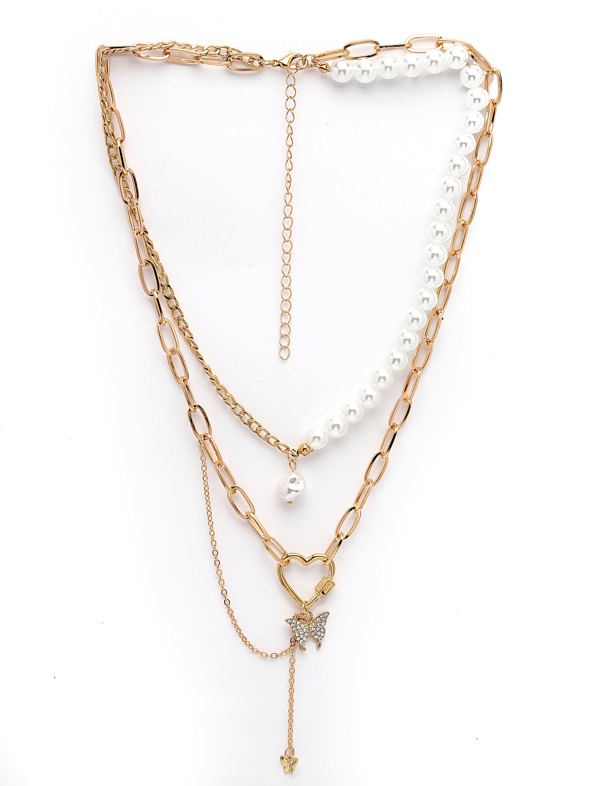 Scintillare by Sukkhi Lovely Gold Plated Metal Chain Pendant Necklace for Women & Girls |Birthday Gift for Girls And Women Anniversary Gift for Wife| Gifts Collection|N106580