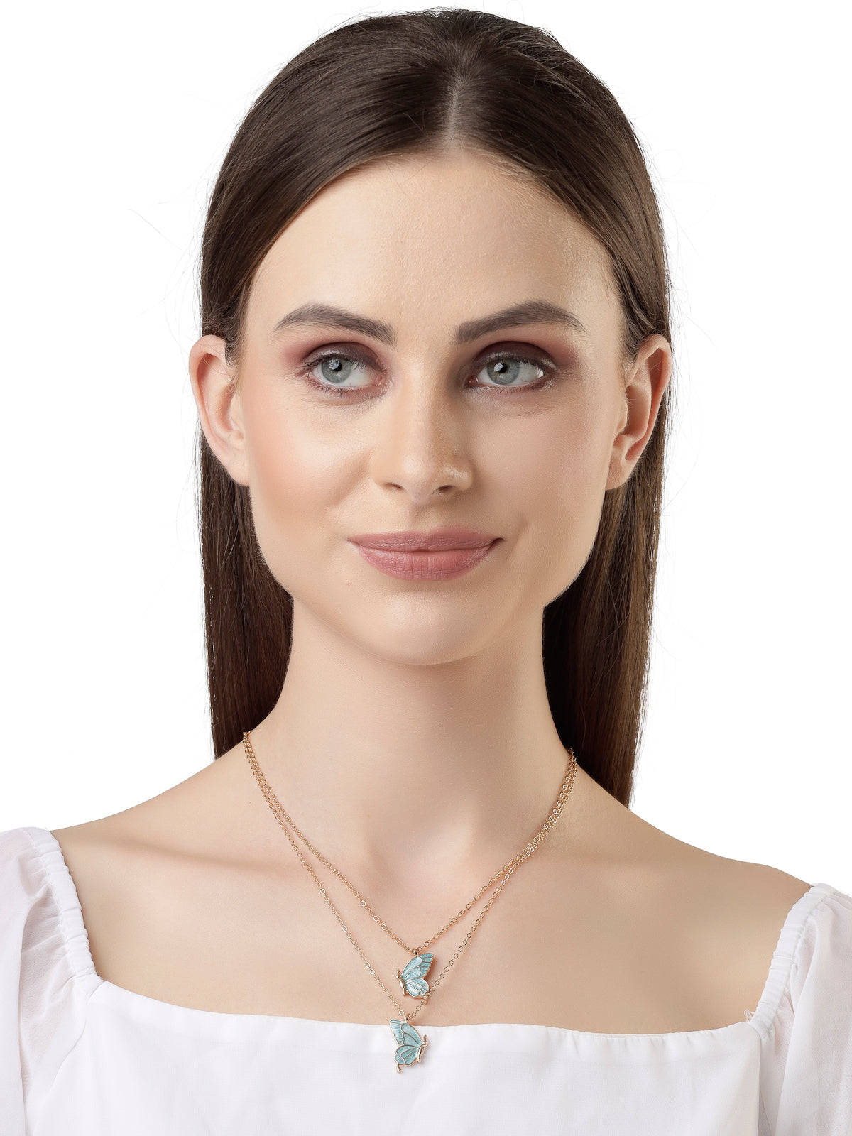 Scintillare by Sukkhi Adjustable Multilayered Gold Plated Contemporary Pendant Necklace for Women & Girls |Birthday Gift for Girls And Women Anniversary Gift for Wife| Gifts Collection|N106585