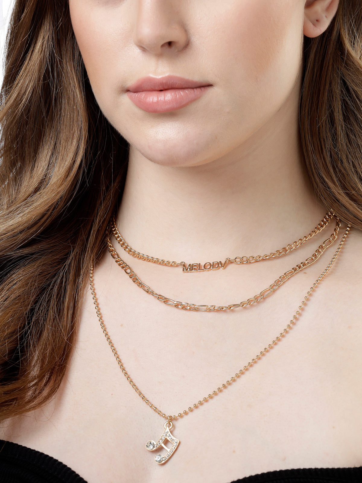 Scintillare by Sukkhi Charming Gold Plated Multilayered Pendant Necklace for Women & Girls |Birthday Gift for Girls And Women Anniversary Gift for Wife| Gifts Collection|N106583