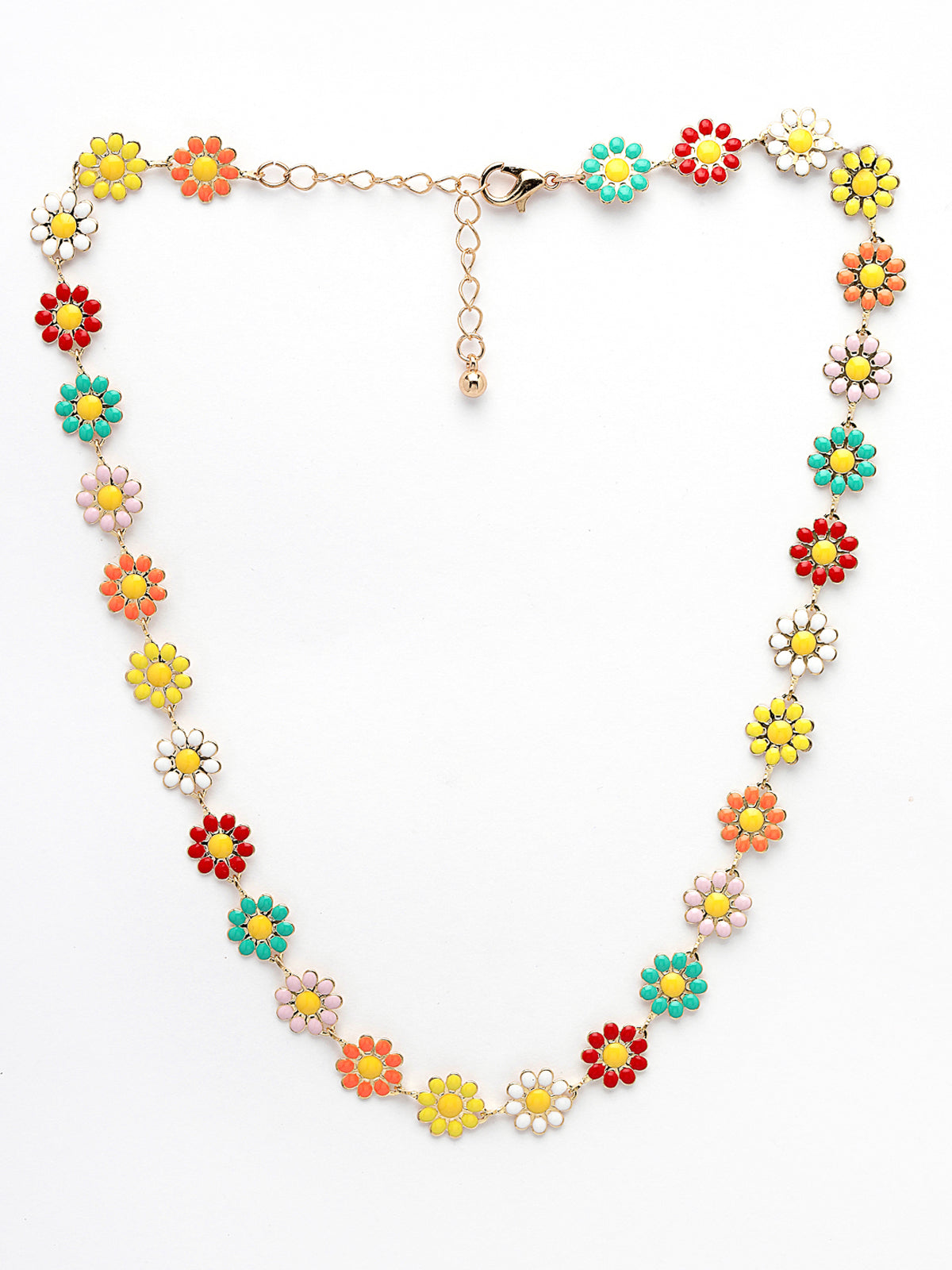 Scintillare by Sukkhi Charming Heart Shaped Multilayer Gold Plated Chain Pendant Necklace for Women & Girls |Birthday Gift for Girls And Women Anniversary Gift for Wife|Valentine Day Gifts|N106589