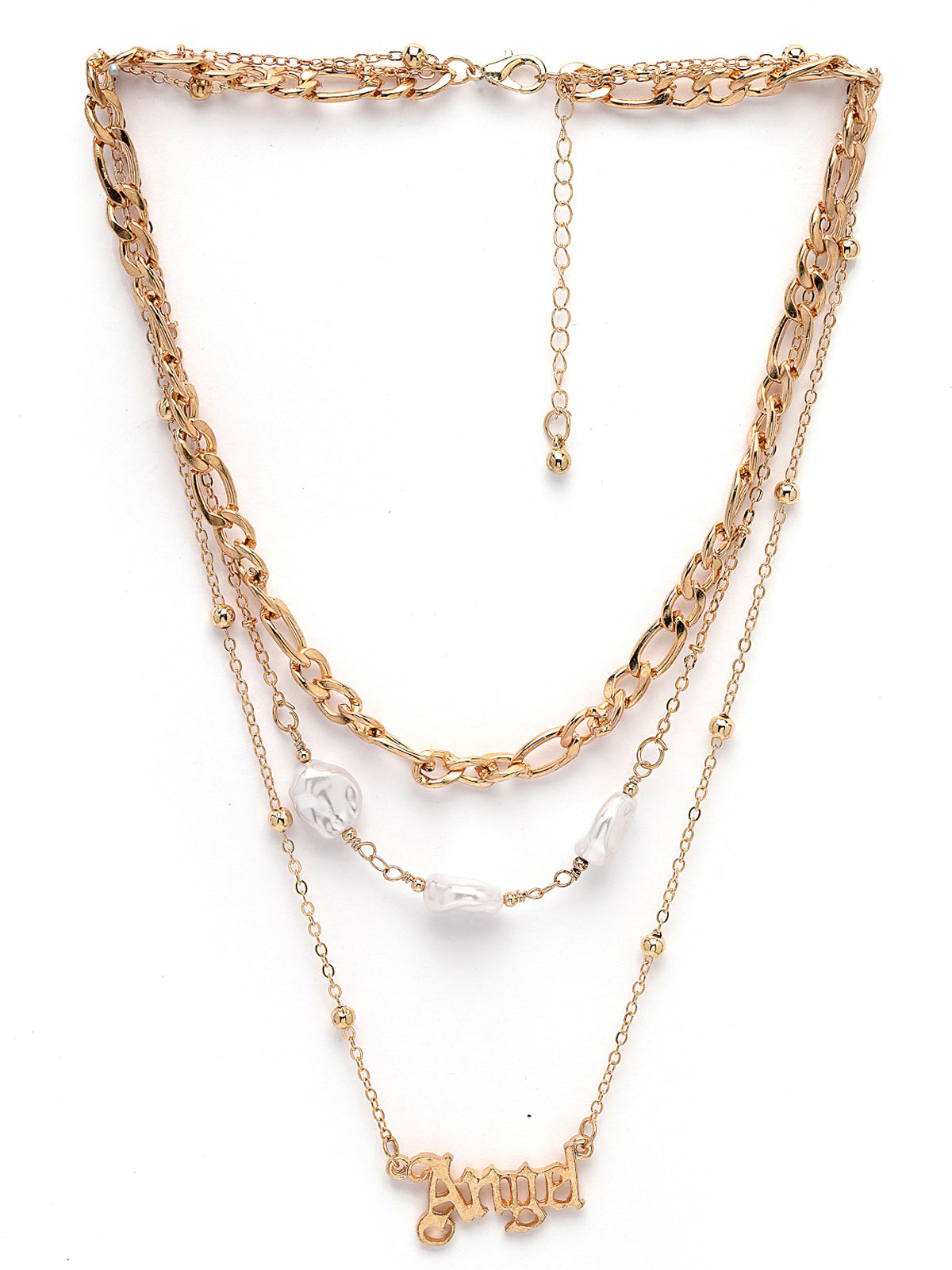 Scintillare by Sukkhi Decent Rhodium Plated Silver Heart Shaped With Lock Pendant Necklace for Women & Girls |Birthday Gift for Girls And Women Anniversary Gift for Wife| Gifts Collection|N106593