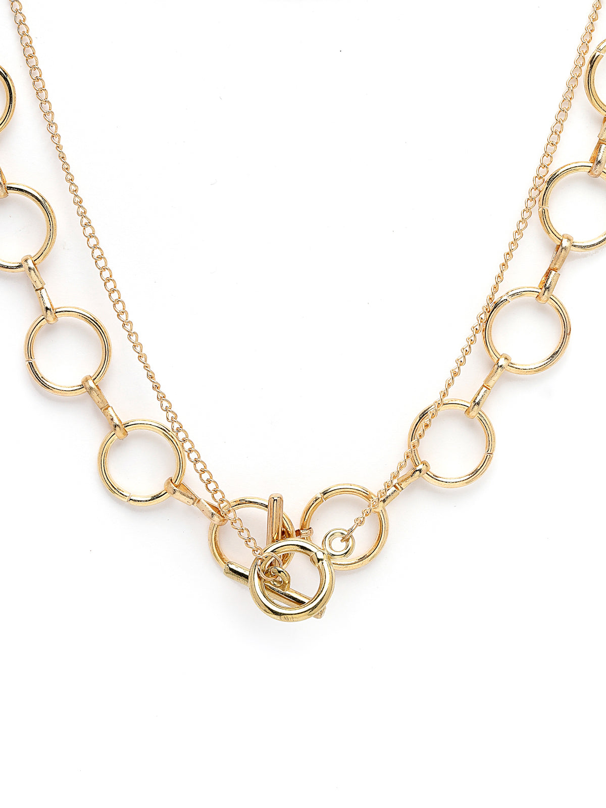 Scintillare by Sukkhi Pretty Beautiful Gold Plated Multilayered Pendant Necklace for Women & Girls |Birthday Gift for Girls And Women Anniversary Gift for Wife| Gifts Collection|N106595