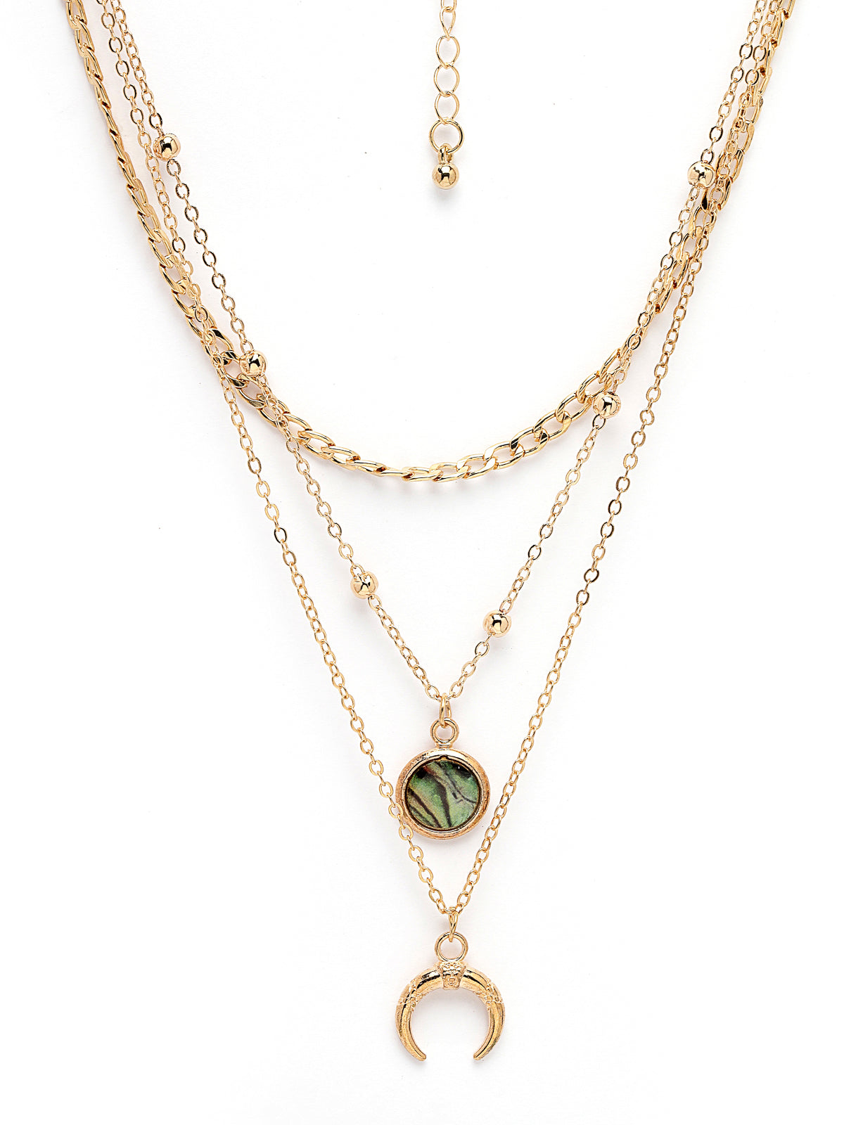 Scintillare by Sukkhi Eye-Catchy Multicolor 2 Layered Gold Plated Choker Necklace for Women & Girls |Birthday Gift for Girls And Women Anniversary Gift for Wife| Gifts Collection|N106597