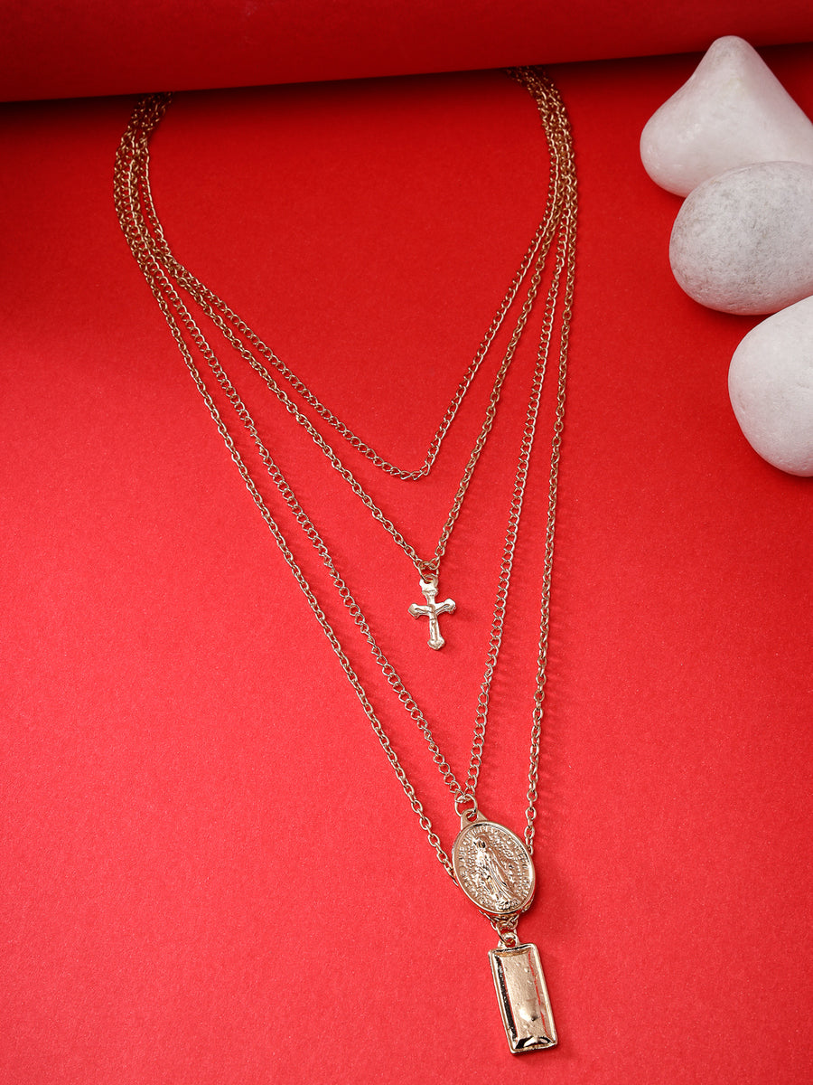 Scintillare by Sukkhi Most Beautiful Fashionable Multilayered Pendant Necklace for Women & Girls |Birthday Gift for Girls And Women Anniversary Gift for Wife| Gifts Collection|N106596