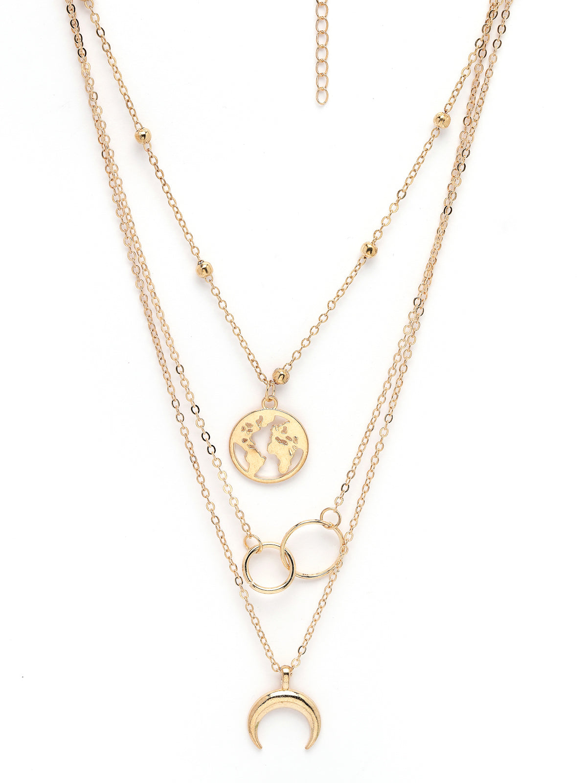 Scintillare by Sukkhi Admirable Rhodium Plated Heart Shaped Link Choker Necklace for Women & Girls |Birthday Gift for Girls And Women Anniversary Gift for Wife| Valentine Day Gifts Collection|N106722