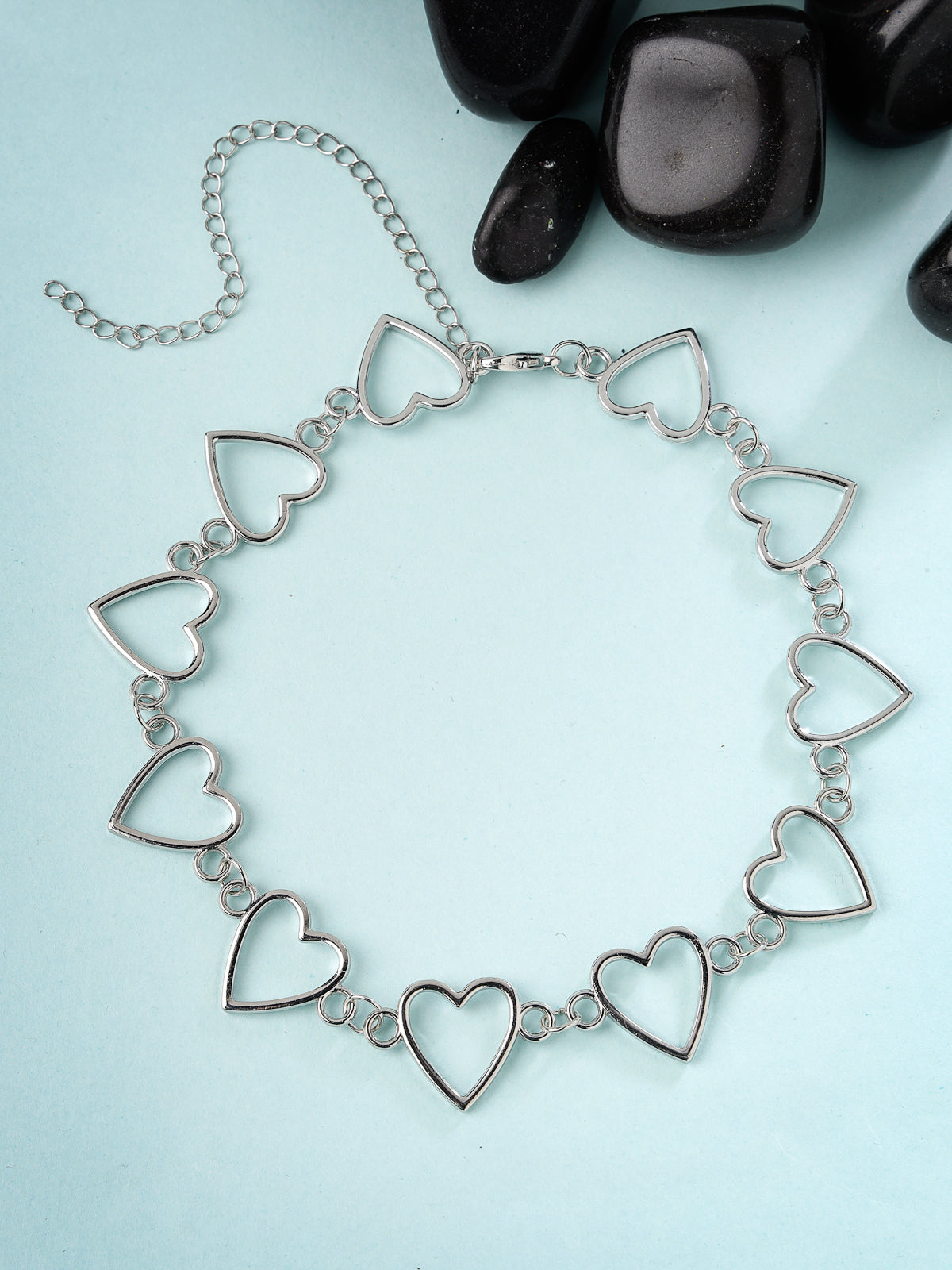 Scintillare by Sukkhi Delicate Multilayered Rhodium Plated Crystals Stones Pendant Necklace for Women & Girls |Birthday Gift for Girls And Women Anniversary Gift for Wife| Gifts Collection|N106726