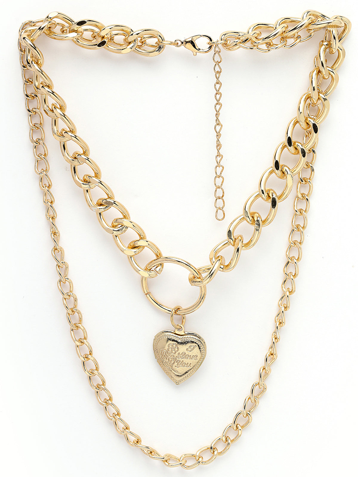 Scintillare by Sukkhi Universal Stylish Multilayered Gold Plated Pendant Necklace for Women & Girls |Birthday Gift for Girls And Women Anniversary Gift for Wife| Gifts Collection|N106735