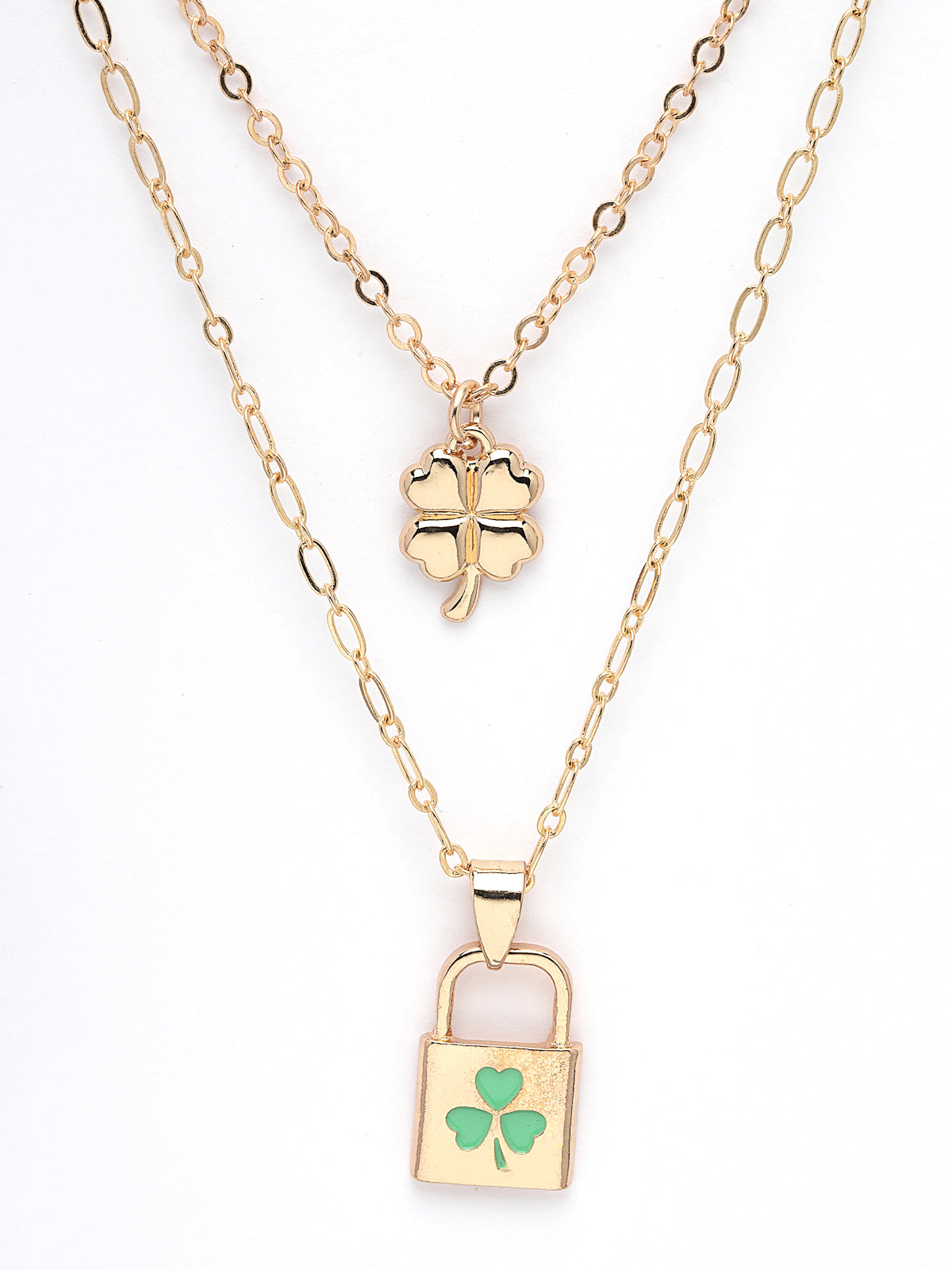 Scintillare by Sukkhi Trendy Style 2 Layered With Black Beads Gold Plated Pendant Necklace for Women & Girls |Birthday Gift for Girls And Women Anniversary Gift for Wife| Gifts Collection|N106750