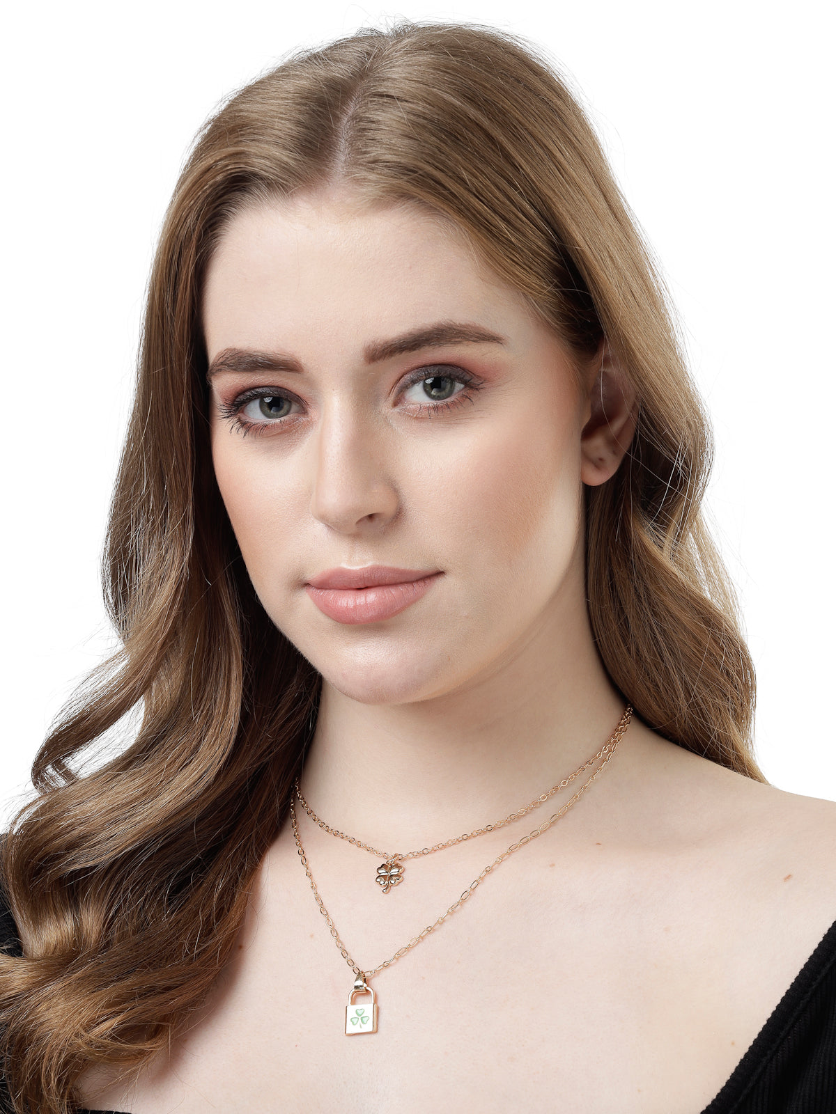 Scintillare by Sukkhi Fashionable Multilayered Rhodium Plated Silver Crystals Pendant Necklace for Women & Girls |Birthday Gift for Girls And Women Anniversary Gift for Wife| Gifts Collection|N106751