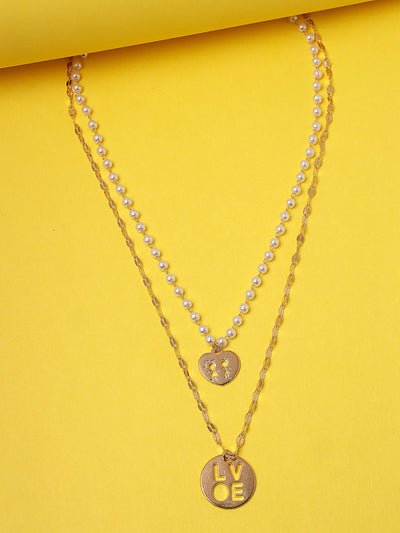 Scintillare by Sukkhi Sparking Rhodium Plated Silver 2 Layered With Pearls Choker Necklace for Women & Girls |Birthday Gift for Girls And Women Anniversary Gift for Wife| Gifts Collection|N106755