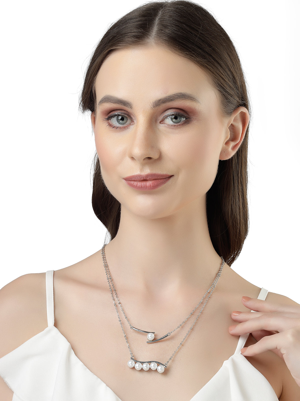 Scintillare by Sukkhi Beautiful Style Gold Plated Multilayered Pendant Necklace for Women & Girls |Birthday Gift for Girls And Women Anniversary Gift for Wife| Gifts Collection|N106762