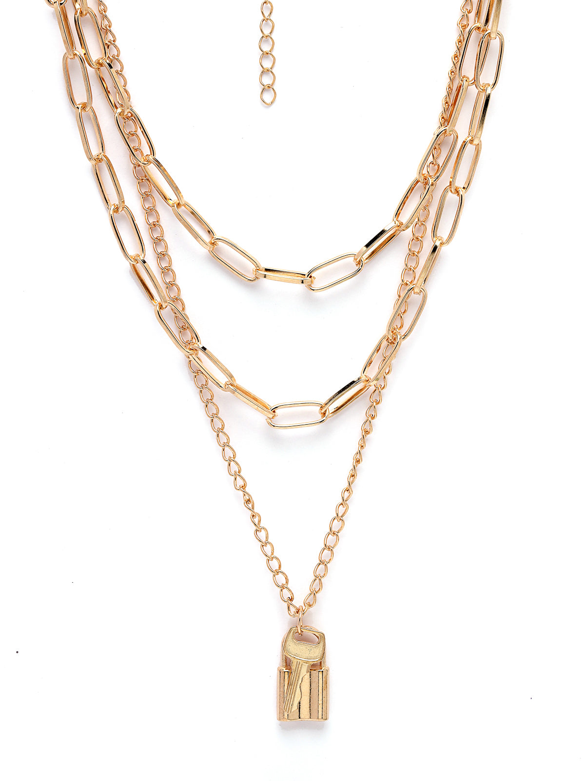 Scintillare by Sukkhi Dramatic Style Gold Plated Multilayered Pendant Necklace for Women & Girls |Birthday Gift for Girls And Women Anniversary Gift for Wife| Gifts Collection|N106791