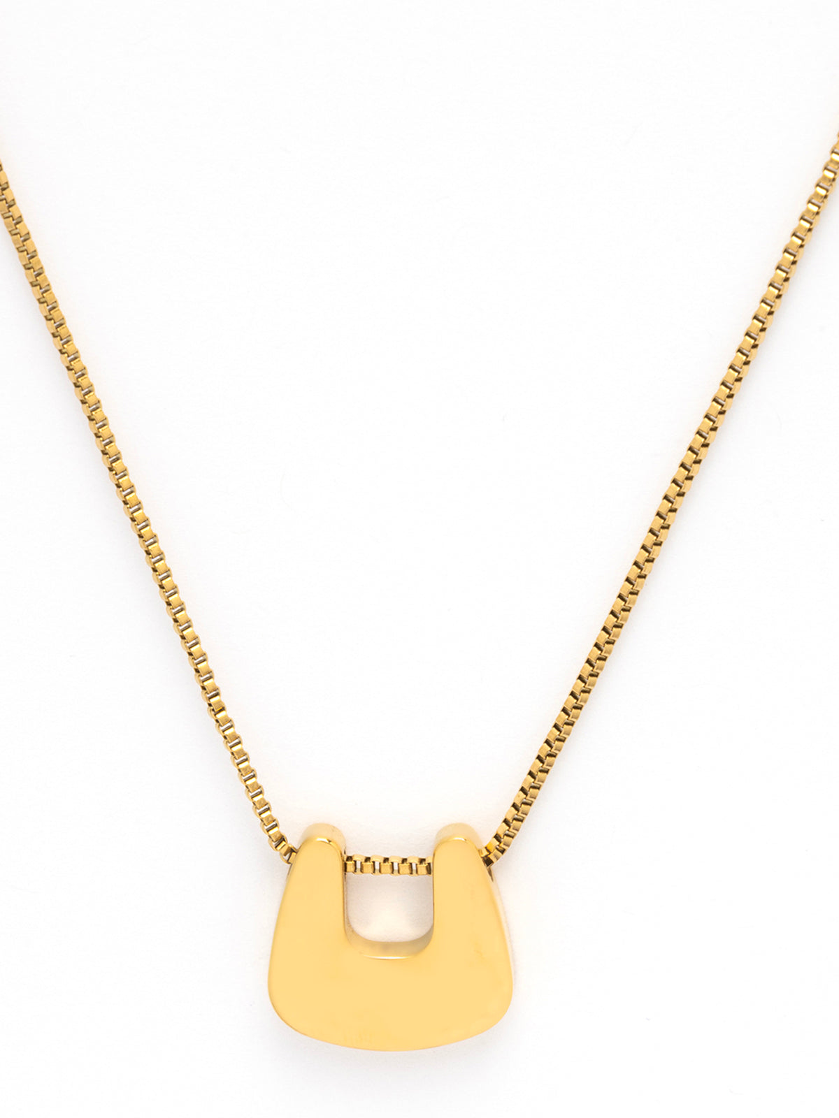 Scintillare By Sukkhi Charming 18kGold Plated with Stainless Steel Box Chain Pendant Necklace Jewellery for Women & Girls|Anti Tarnish Jewellery|Gifts for Wife Girlfriend Mother Sister|N107007