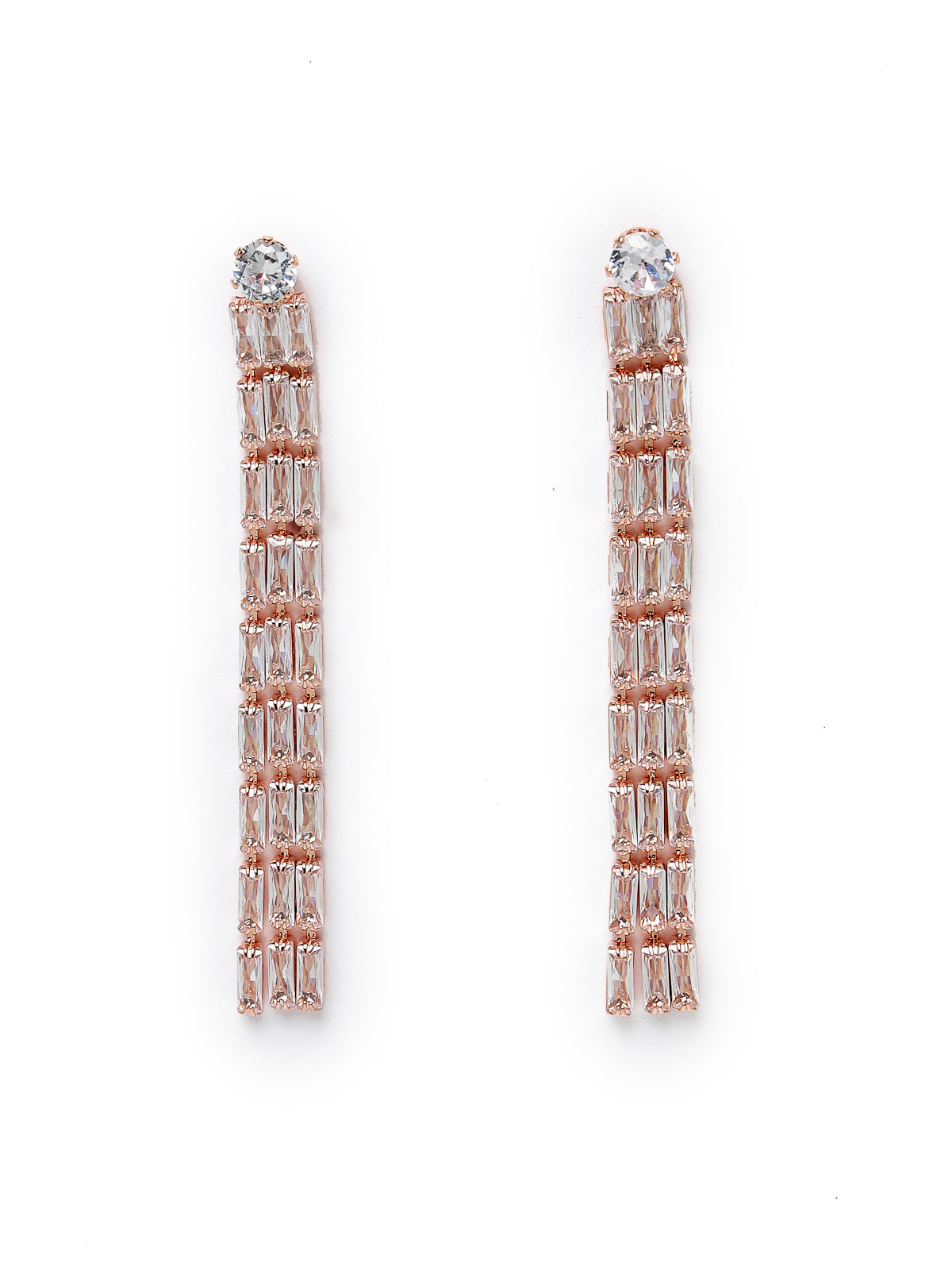 Studio Sukkhi Charming Gold Plated Gold Stone Studded Multi Layer Princess Necklace Set For Women NS104793