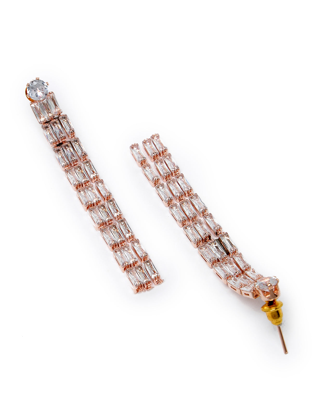 Studio Sukkhi Charming Gold Plated Gold Stone Studded Multi Layer Princess Necklace Set For Women NS104793