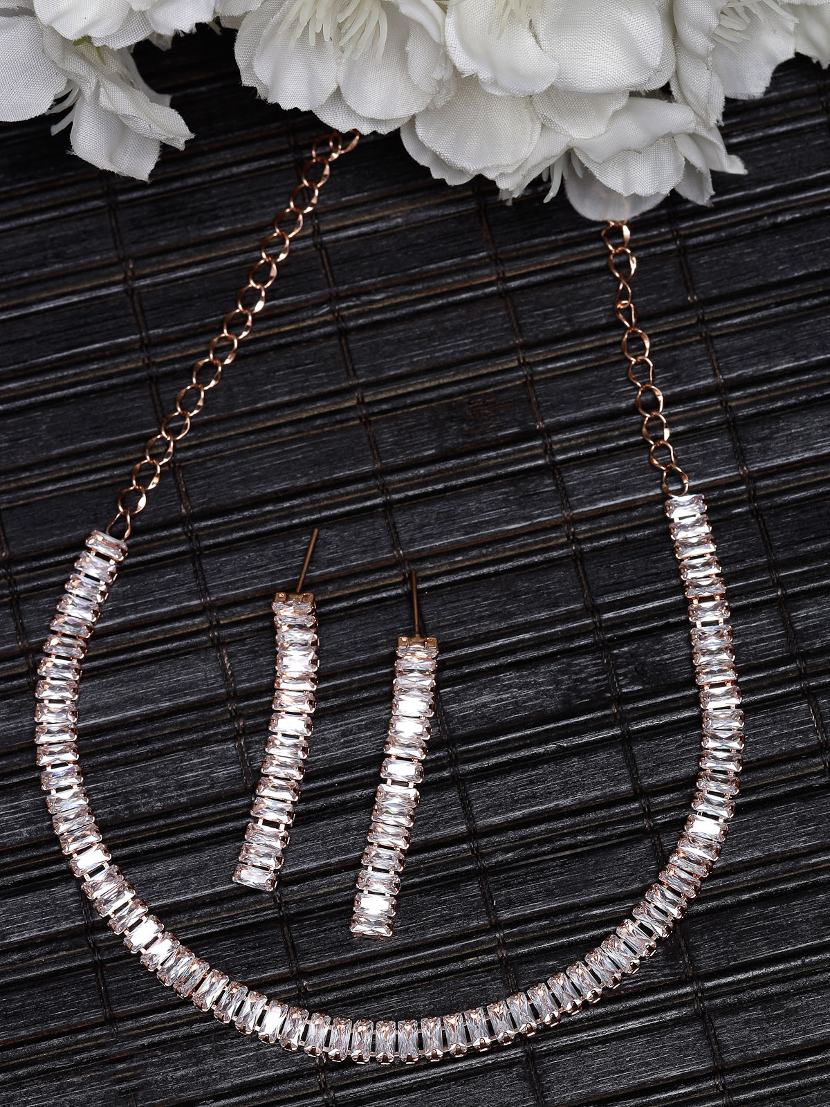 Studio Sukkhi Irresistible Gold Plated Gold Stone Studded Princess Necklace Set For Women NS104795