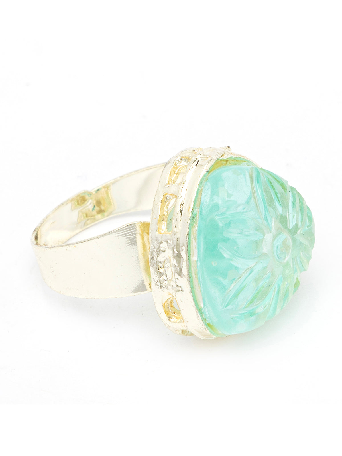 Sukkhi Stylish Multicolor Stone & Multistand Beaded Gold Plated Kundan Choker Necklace Set with Chandbali Earring Jewellery for Women|NS106972