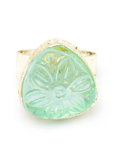 Sukkhi Stylish Multicolor Stone & Multistand Beaded Gold Plated Kundan Choker Necklace Set with Chandbali Earring Jewellery for Women|NS106972