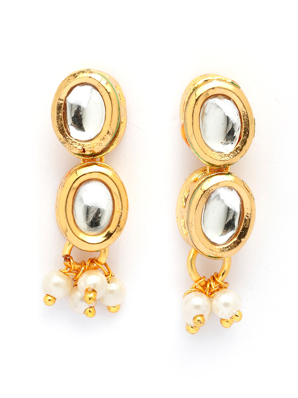 Sukkhi Ornamental Latest Stylish Kundan with Beads Studded Choker Necklace Set with Drop Earring Jewellery for Women & Girls|Jewellery for Party, Wedding, and Festive Occasions for Women|NS107469