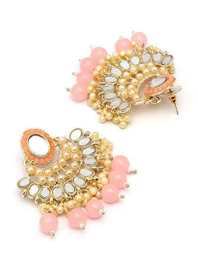 Sukkhi Pretty Gold Plated with AD Beads Choker Necklace Set Earring and Maangtikka Jewellery Set for Women|NS107523